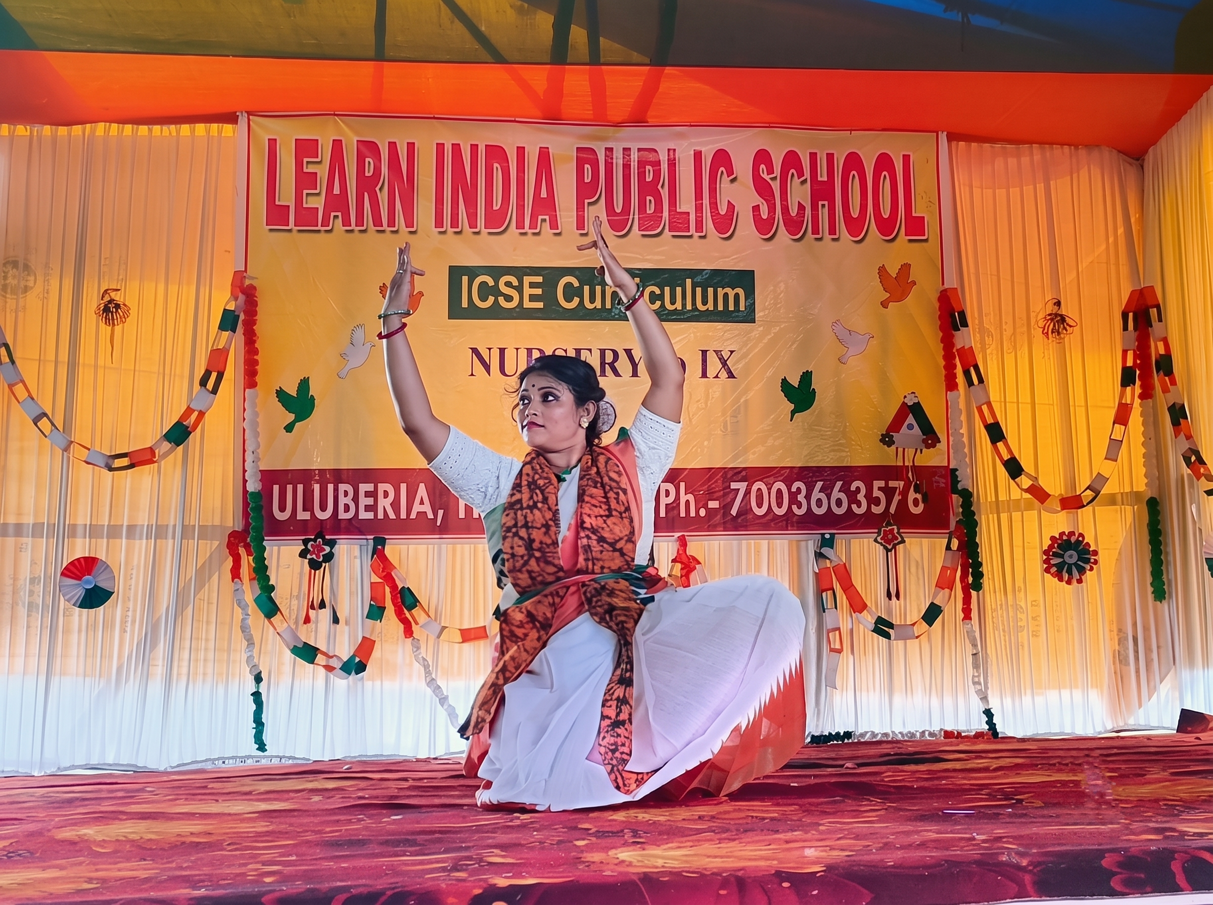Dance activities at Learn India Public School