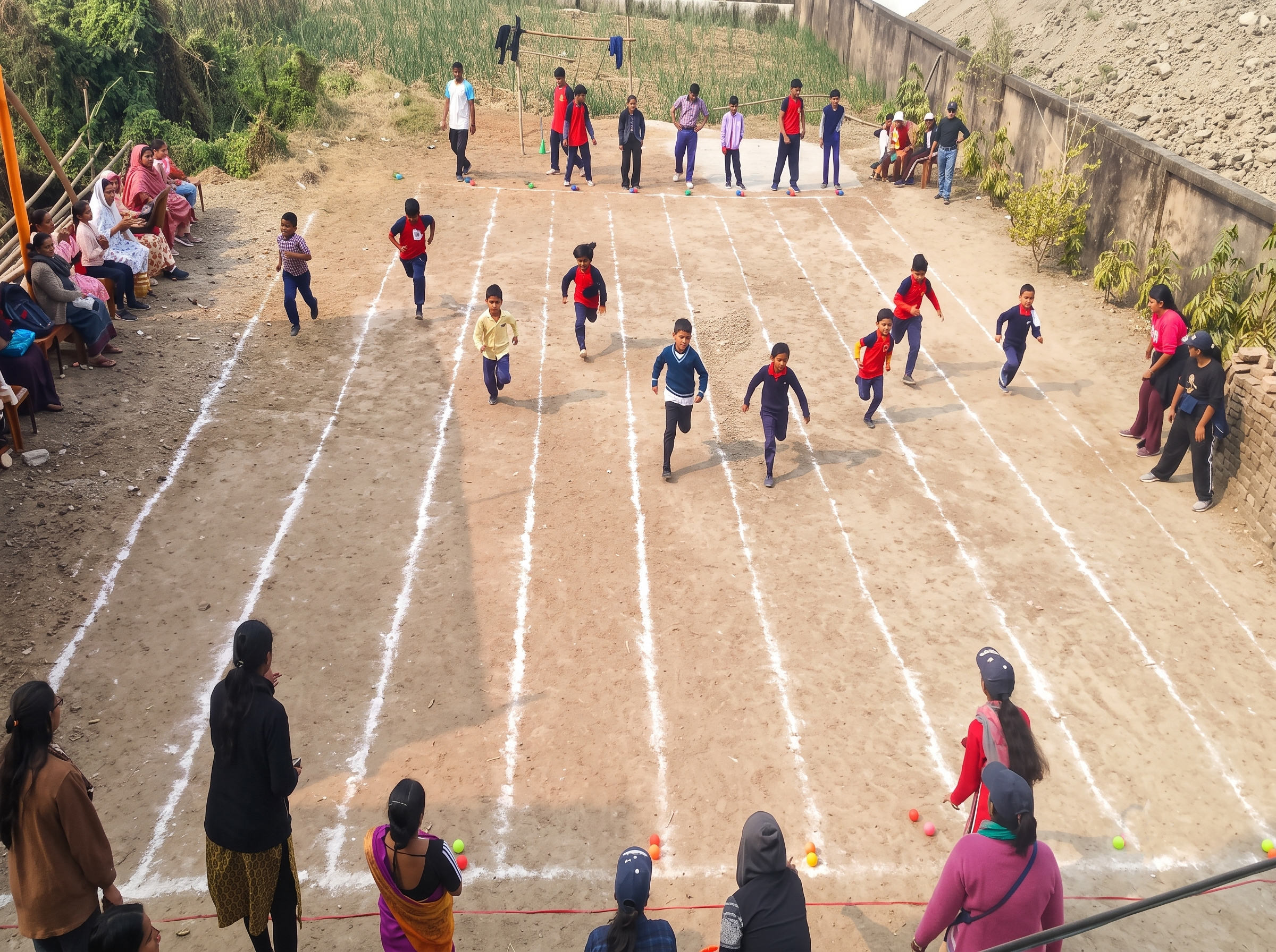 Games and sports activities at Learn India Public School